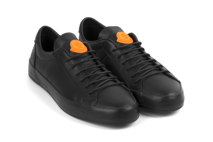 Off-White™ and Moncler Drop a Minimalist Leather Sneaker