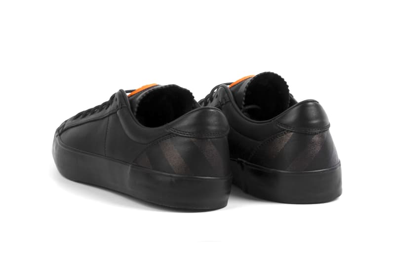 OFF-WHITE Moncler "Black Swan" Leather Sneaker