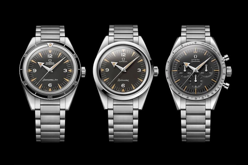 Omega 60th Anniversary Speedmaster Seamaster Railmaster