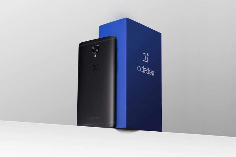 The Next Big Rival in Smartphones, the OnePlus 3T Debuts a Sophisticated colette Collaboration