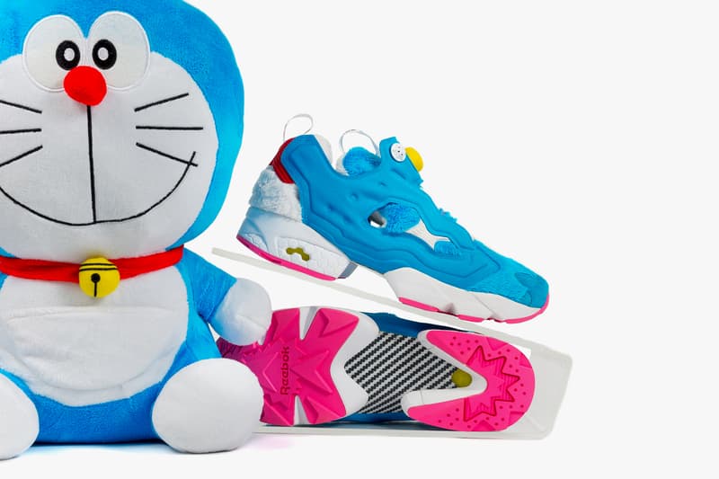 Packer Shoes atmos Reebok Instapump Fury Doraemon