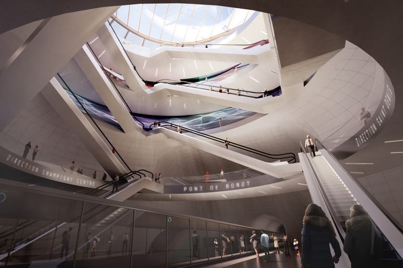 First Images Emerge of Paris's Groundbreaking Pont de Bondy Bridge