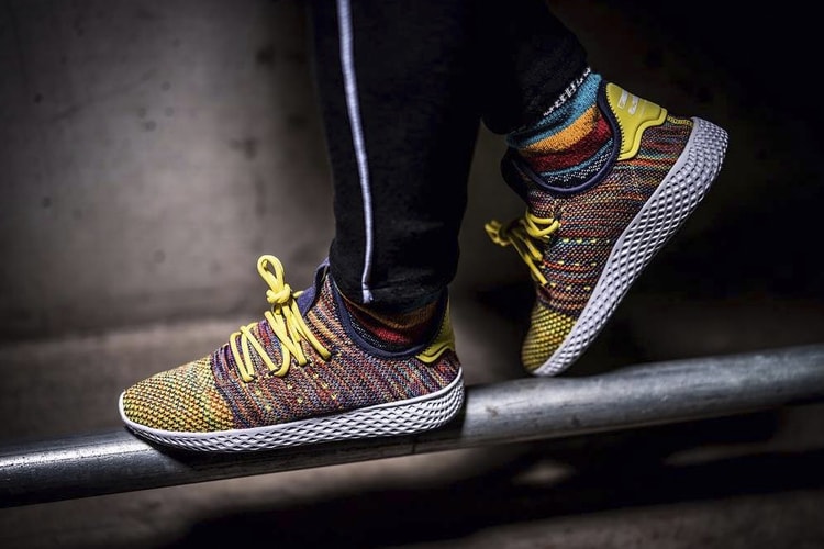 Pharrell's Newest adidas Originals Human Race Colorway Is the Wildest Yet