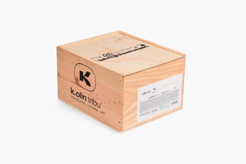 Porcelain BE@RBRICK Medicom Toy K.Olin Tribu Re-Release