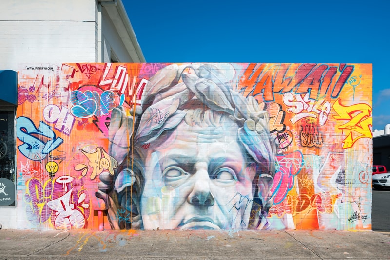 Pow Wow Street Art Hawaii Pichi Avo