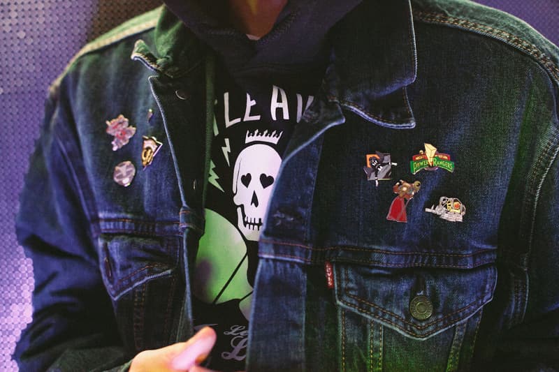 Power Rangers PINTRILL 2017 Capsule Collection Pins Mighty Morphin Levi's