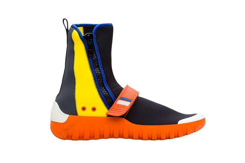 Prada Bold Scuba-Inspired Footwear