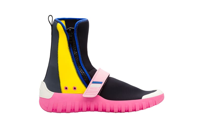 Prada Bold Scuba-Inspired Footwear