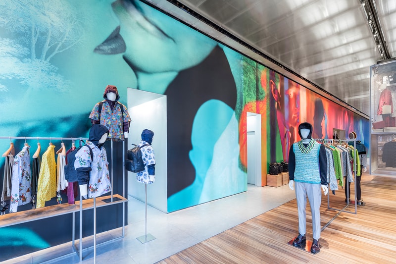 Prada Dialogic Installation Broadway Epicenter New York Store