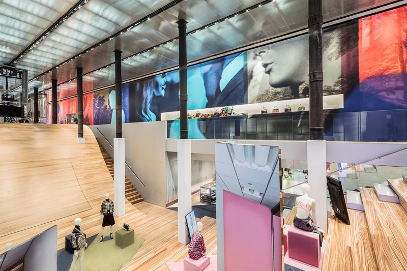 Prada Dialogic Installation Broadway Epicenter New York Store