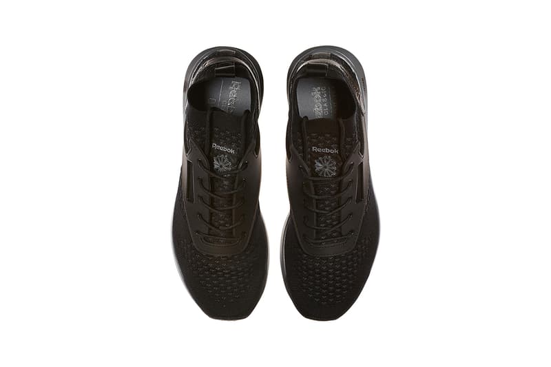 Reebok Black Gray Zoku Runner Ultraknit