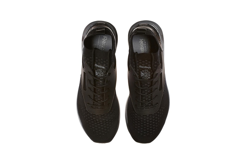 Reebok Black Gray Zoku Runner Ultraknit