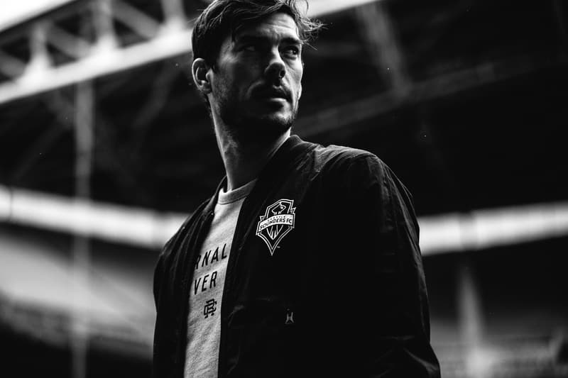 Reigning Champ MLS 2017 Spring/Summer Collection Major League Soccer Brad Evans Lookbooks Seattle Sounder FC