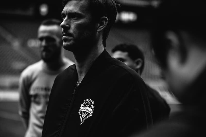 Reigning Champ MLS 2017 Spring/Summer Collection Major League Soccer Brad Evans Lookbooks Seattle Sounder FC