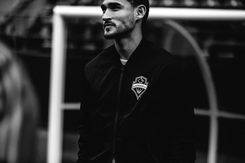 Reigning Champ MLS 2017 Spring/Summer Collection Major League Soccer Brad Evans Lookbooks Seattle Sounder FC