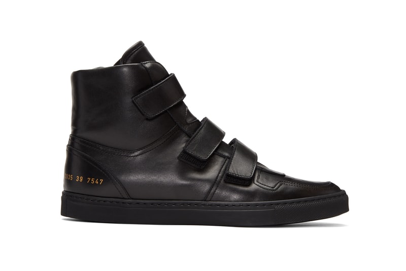 Robert Geller Common Projects Edition High Top Sneakers