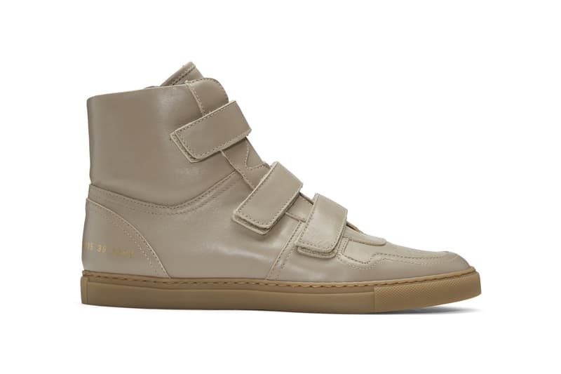 Robert Geller Common Projects Edition High Top Sneakers