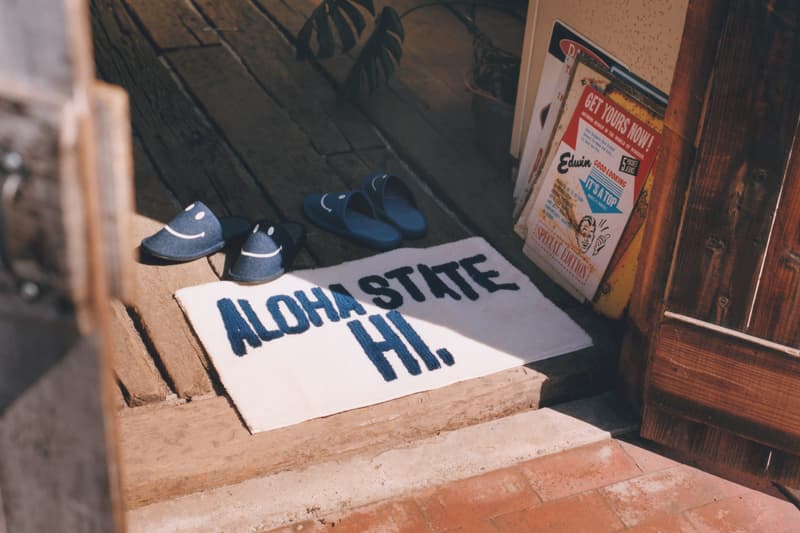 SECOND LAB. 2017 Spring/Summer Collection Lookbook Pillows Blankets Slippers Mats Getaway home Beach House Mark Gonzales