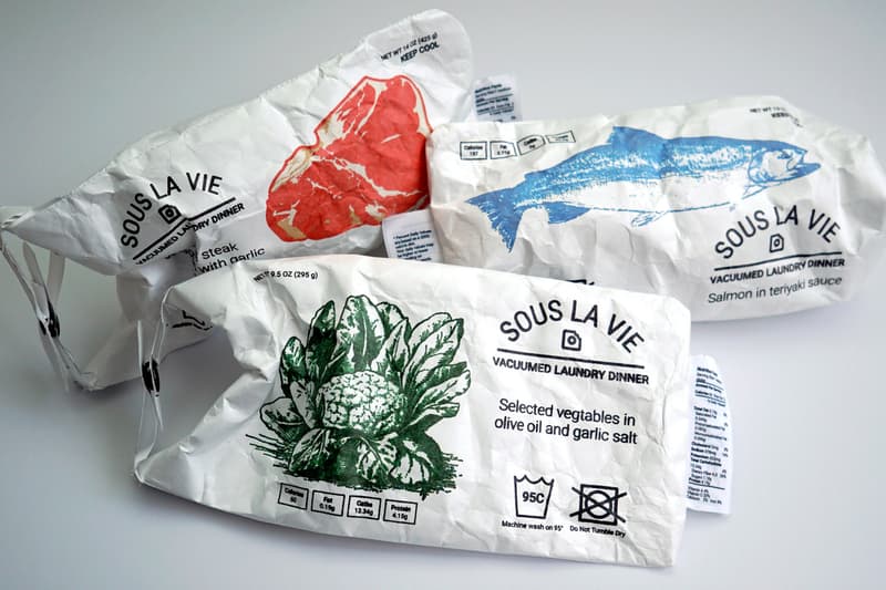 Sous La Vie Bag Cooks Food Washing Machine Iftach Gazit