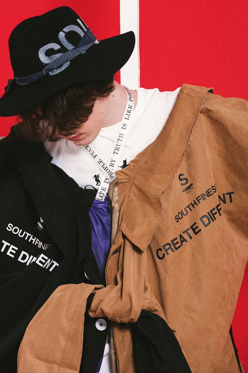 SOUTHFINESS 2017 Spring Summer Collection Truth is Like Poetry Create Different Lookbook