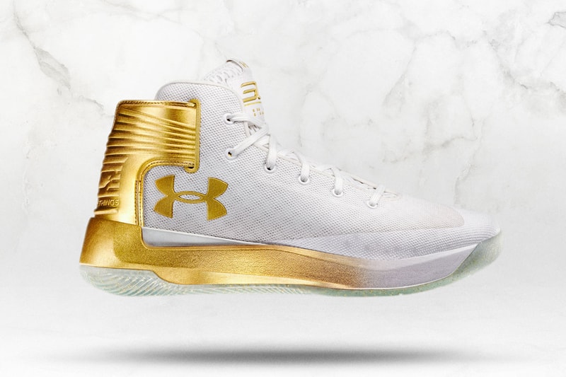 Stephen Curry Under Armour CURRY 3ZER0 Limited Edition Gold