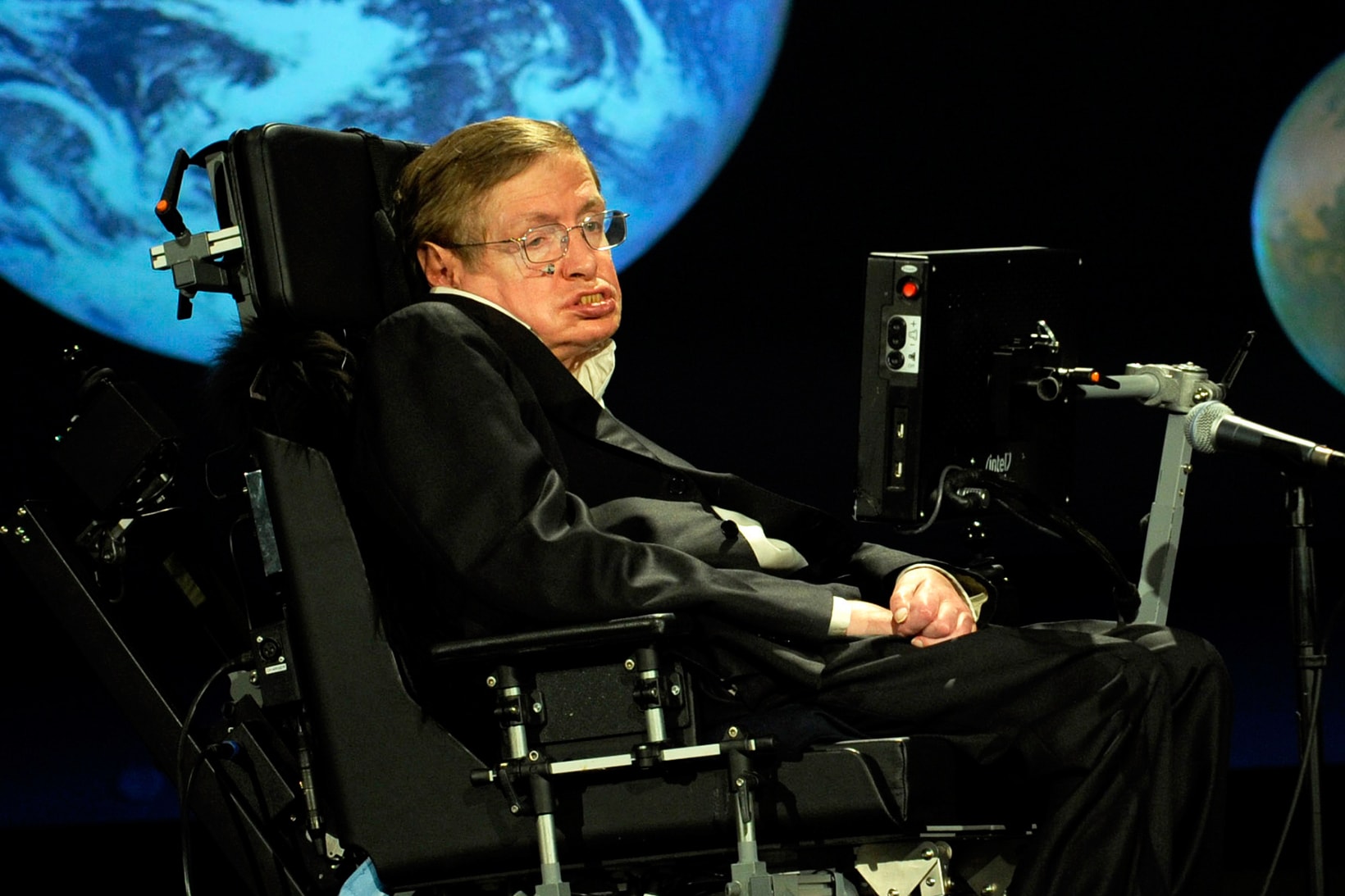 Stephen Hawking Richard Branson Virgil Galactic