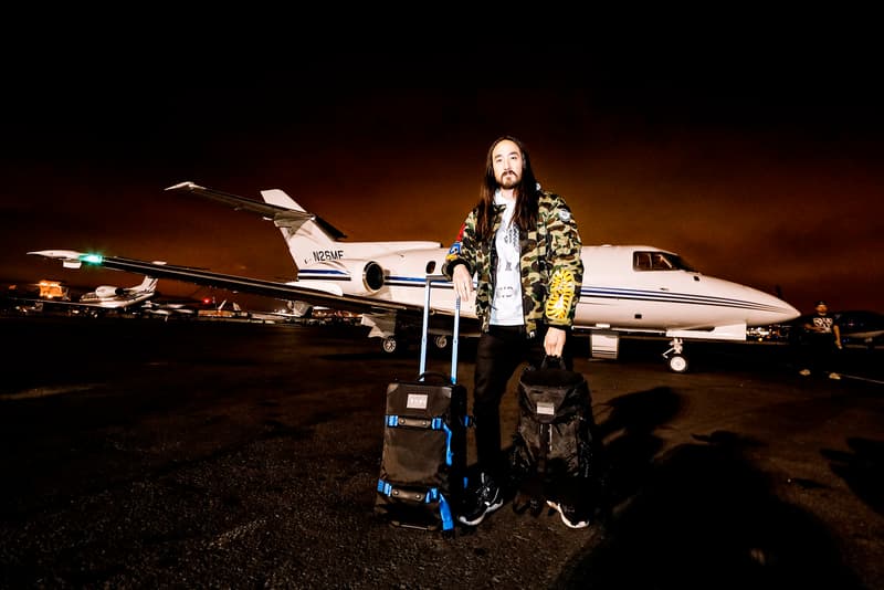 Steve Aoki Burton Bags Collection 2017 Luggage Suitcases EDM