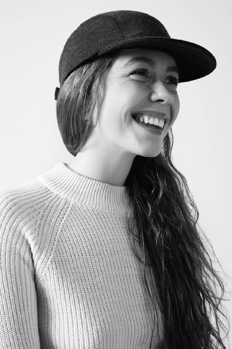 Sunspel Larose Vintage Wool 5 Panel Hat