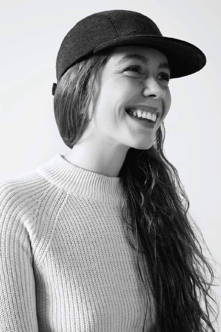 Sunspel Larose Vintage Wool 5 Panel Hat