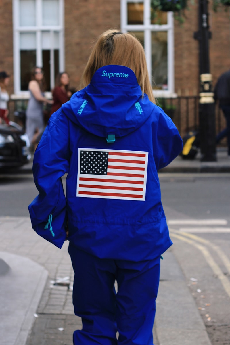 Supreme x The North Face SS17 London Launch