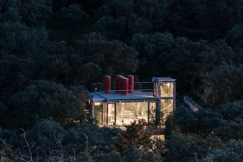 The Hidden Pavilion Glass House Madrid Penelas Architect Studios