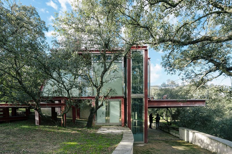 The Hidden Pavilion Glass House Madrid Penelas Architect Studios