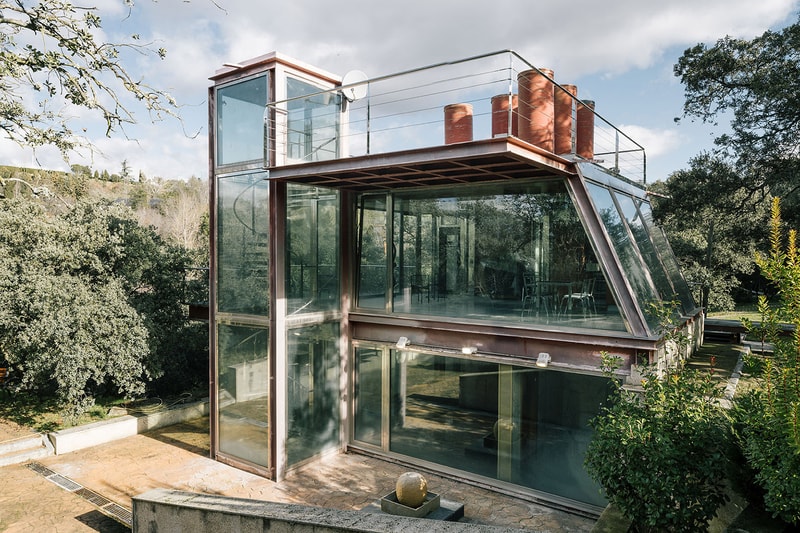 The Hidden Pavilion Glass House Madrid Penelas Architect Studios