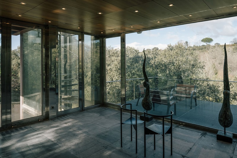 The Hidden Pavilion Glass House Madrid Penelas Architect Studios