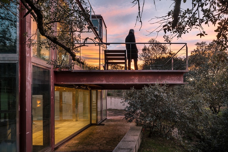 The Hidden Pavilion Glass House Madrid Penelas Architect Studios