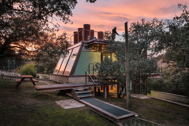 The Hidden Pavilion Glass House Madrid Penelas Architect Studios
