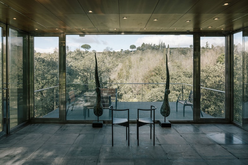 The Hidden Pavilion Glass House Madrid Penelas Architect Studios