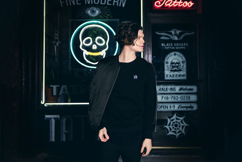 The Weeknd H&M "Spring Icons" Lookbook XO coat bomber jacket sweatshirt