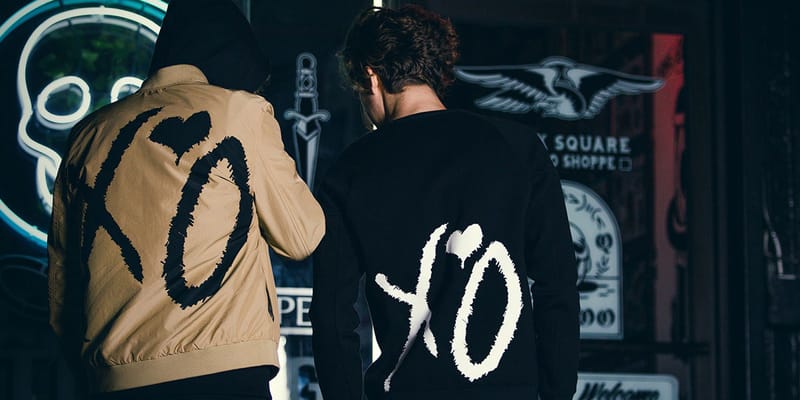 xo the weeknd h&m