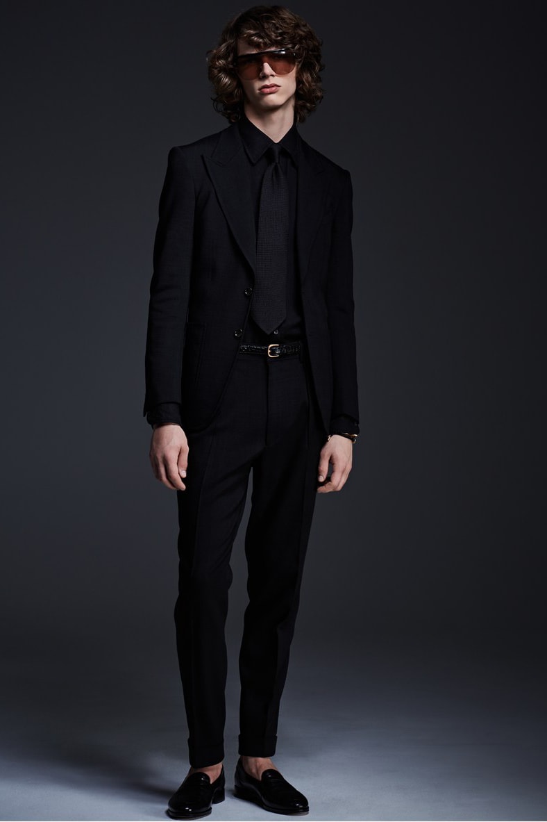 Tom Ford 2017 Spring/Summer Collection lookbook suits slim fit pants jackets