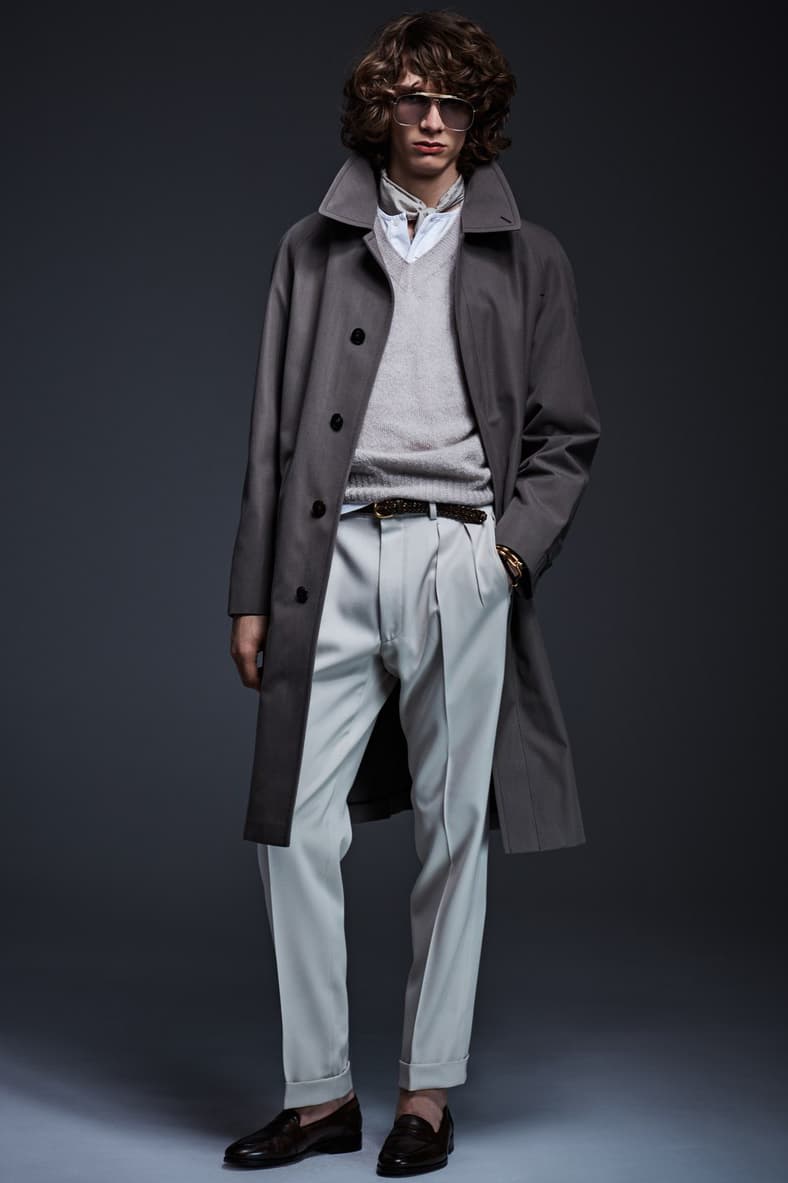 Tom Ford 2017 Spring/Summer Collection lookbook suits slim fit pants jackets