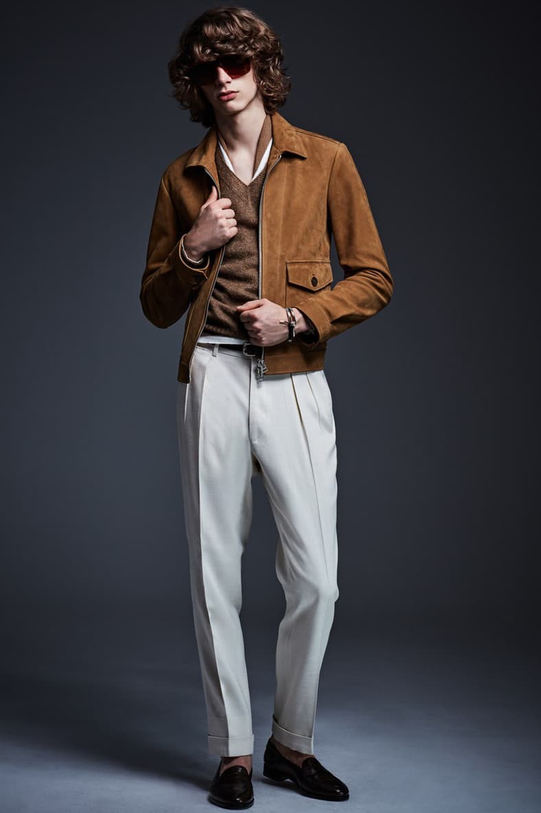 Tom Ford 2017 Spring/Summer Collection lookbook suits slim fit pants jackets