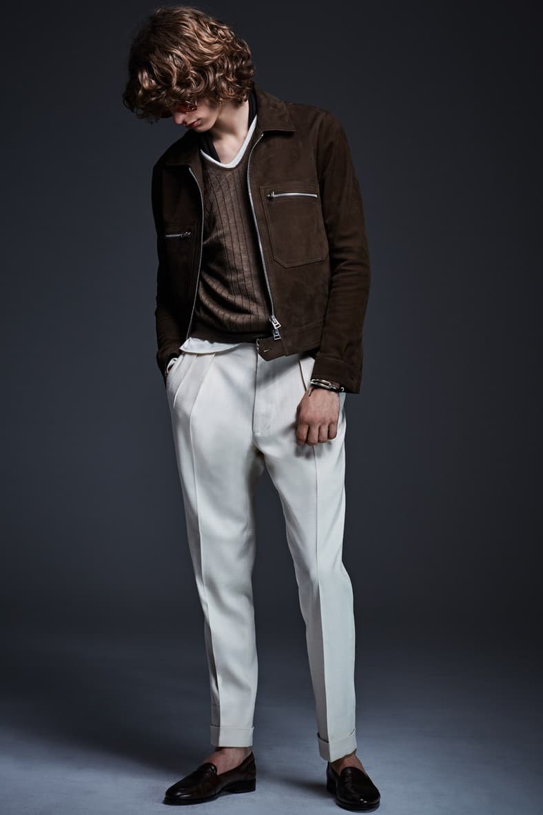 Tom Ford 2017 Spring/Summer Collection lookbook suits slim fit pants jackets