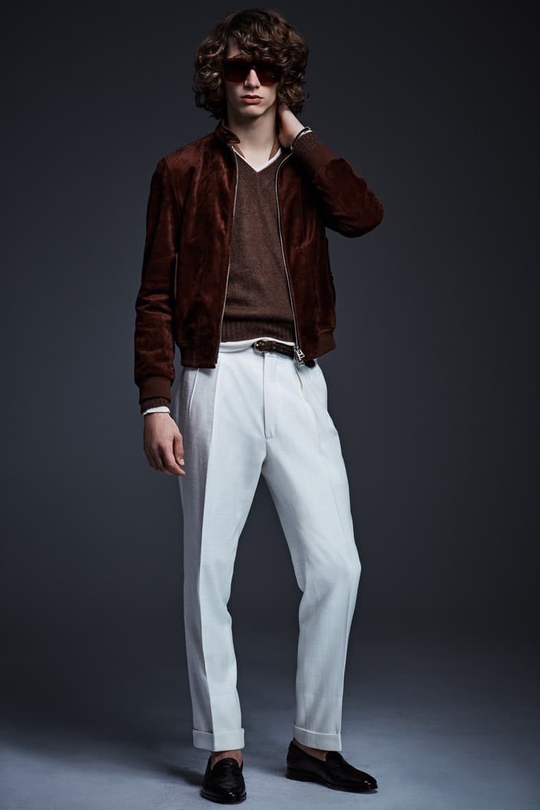 Tom Ford 2017 Spring/Summer Collection lookbook suits slim fit pants jackets