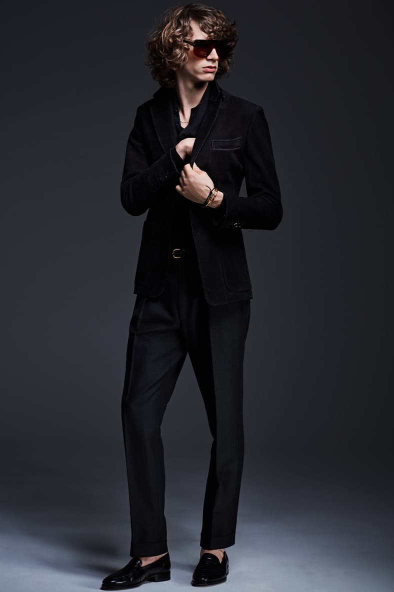 Tom Ford 2017 Spring/Summer Collection lookbook suits slim fit pants jackets