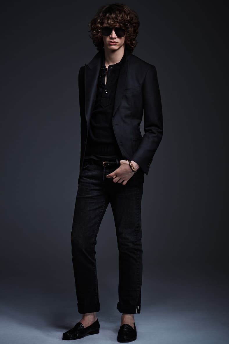 Tom Ford 2017 Spring/Summer Collection lookbook suits slim fit pants jackets