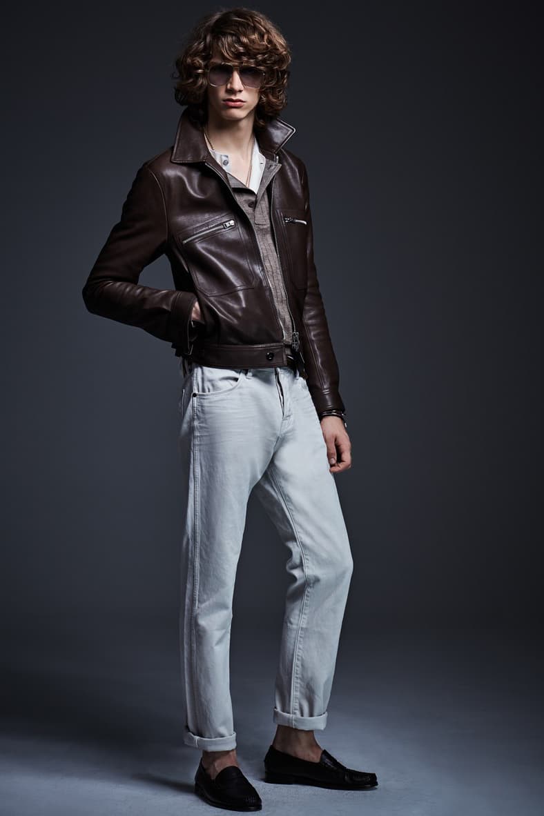 Tom Ford 2017 Spring/Summer Collection lookbook suits slim fit pants jackets