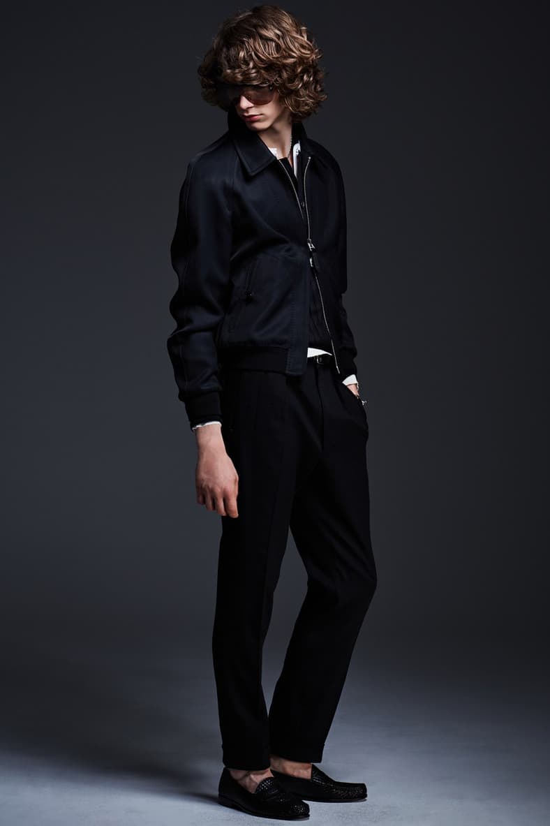 Tom Ford 2017 Spring/Summer Collection lookbook suits slim fit pants jackets