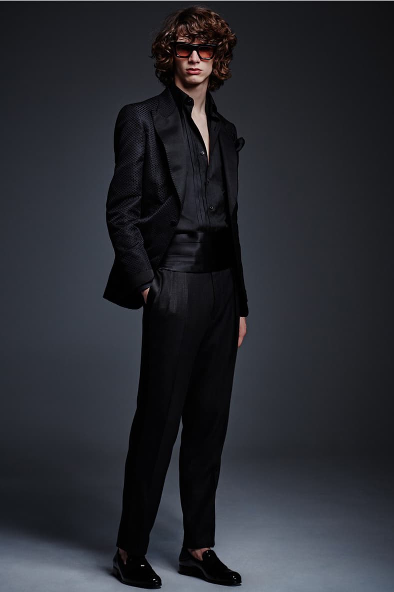 Tom Ford 2017 Spring/Summer Collection lookbook suits slim fit pants jackets