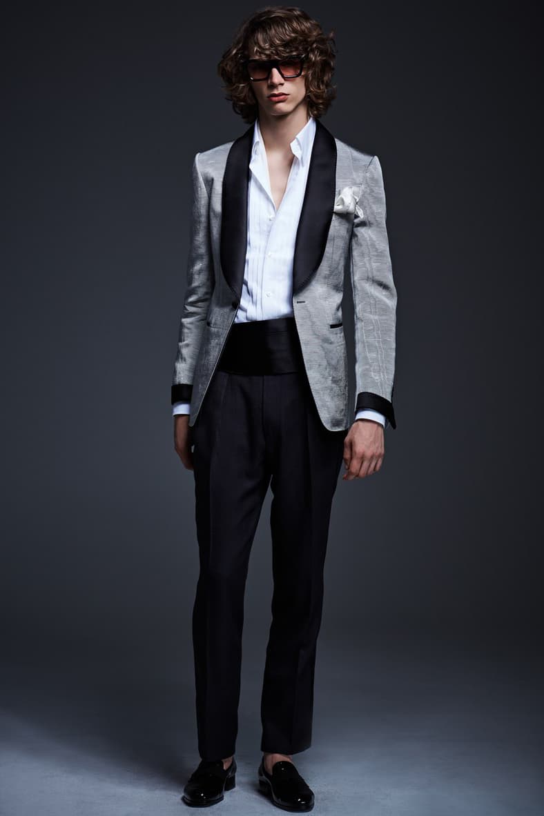 Tom Ford 2017 Spring/Summer Collection lookbook suits slim fit pants jackets